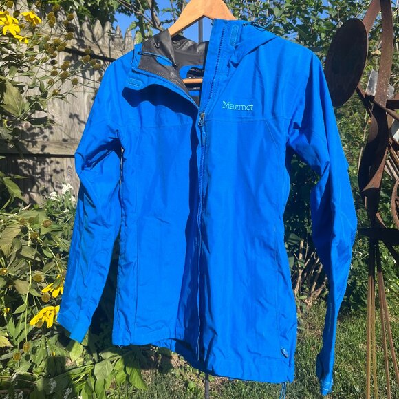 Blue Marmot Gor-Tex Shell Jacket Size S - Picture 1 of 4